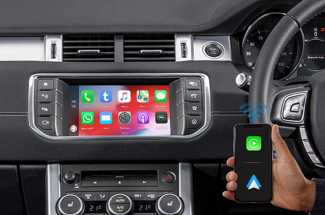 Land Rover Jaguar Bosch Wireless CarPlay